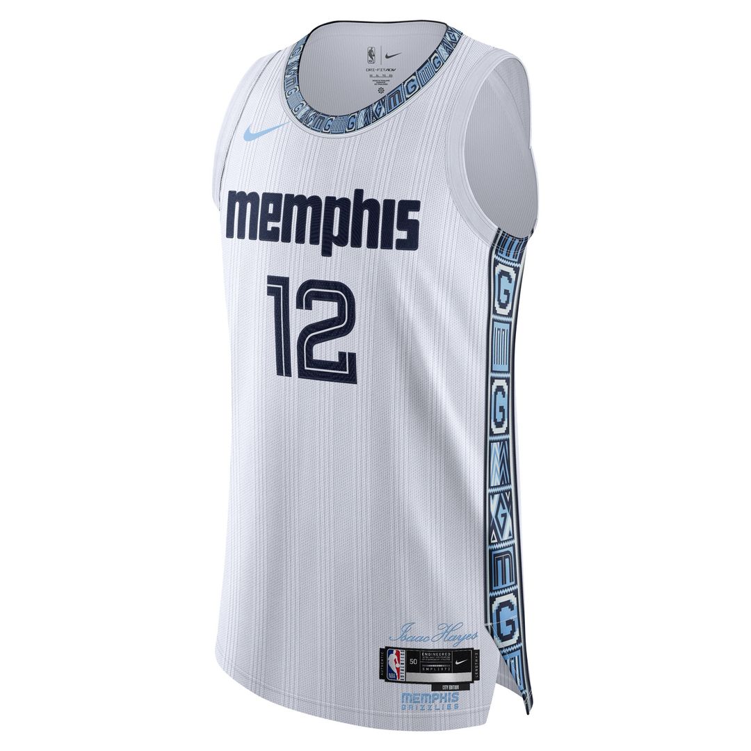 Memphis Grizzlies Ja Morant Nike Unisex 2025/26 Authentic Jersey - City Edition - White Team Jersey Sports Fan Apparel