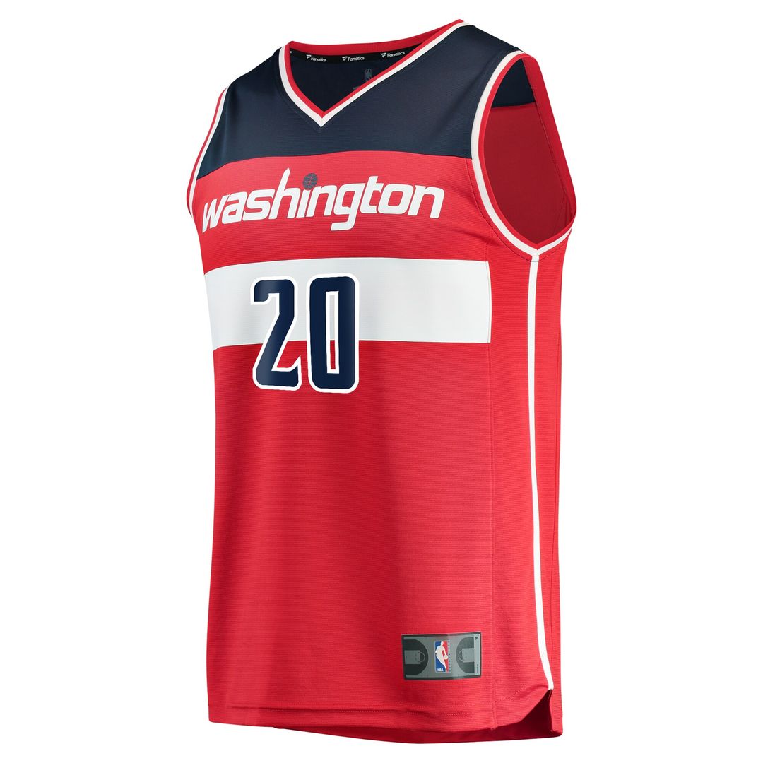 Washington Wizards Alexandre Sarr Fanatics Fast Break Replica Player Jersey - Icon Edition - Red Team Jersey Sports Fan Apparel