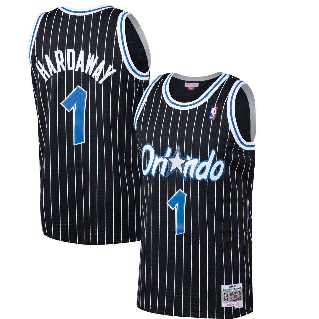Orlando Magic Penny Hardaway Mitchell & Ness Hardwood Classics Swingman Jersey - Black Team Jersey Sports Fan Apparel