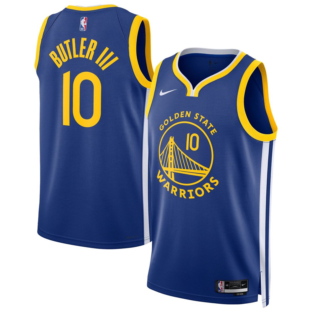 Golden State Warriors Jimmy Butler III Nike Male Swingman Player Jersey - Icon Edition - Royal Team Jersey Sports Fan Apparel