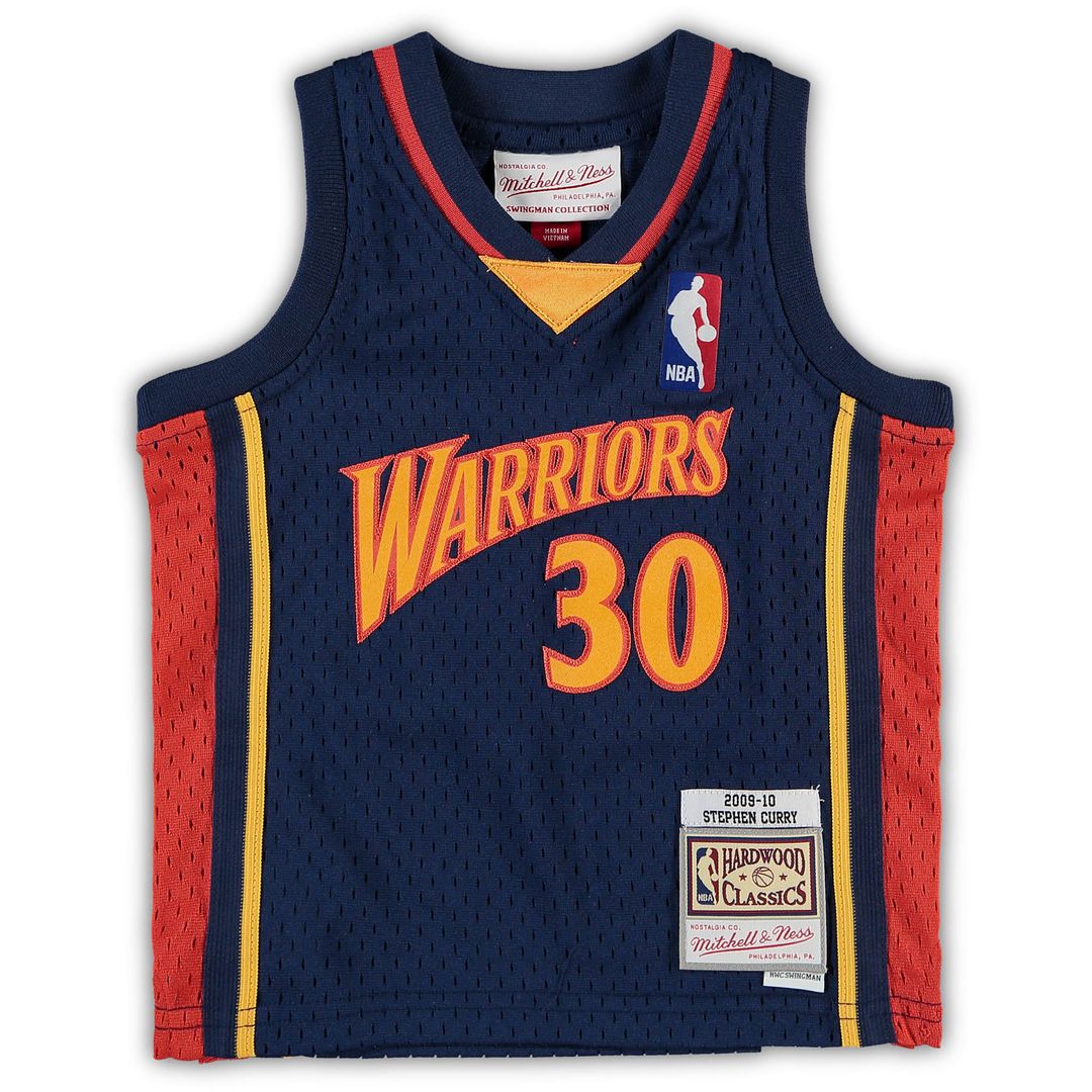 Golden State Warriors Stephen Curry Mitchell & Ness Infant Historic Logo Jersey - Navy Team Jersey Sports Fan Apparel