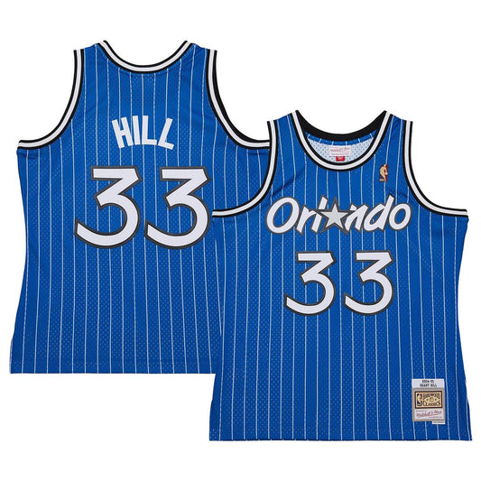 Orlando Magic Grant Hill Mitchell & Ness 2004/05 Hardwood Classics Swingman Jersey - Blue Team Jersey Sports Fan Apparel
