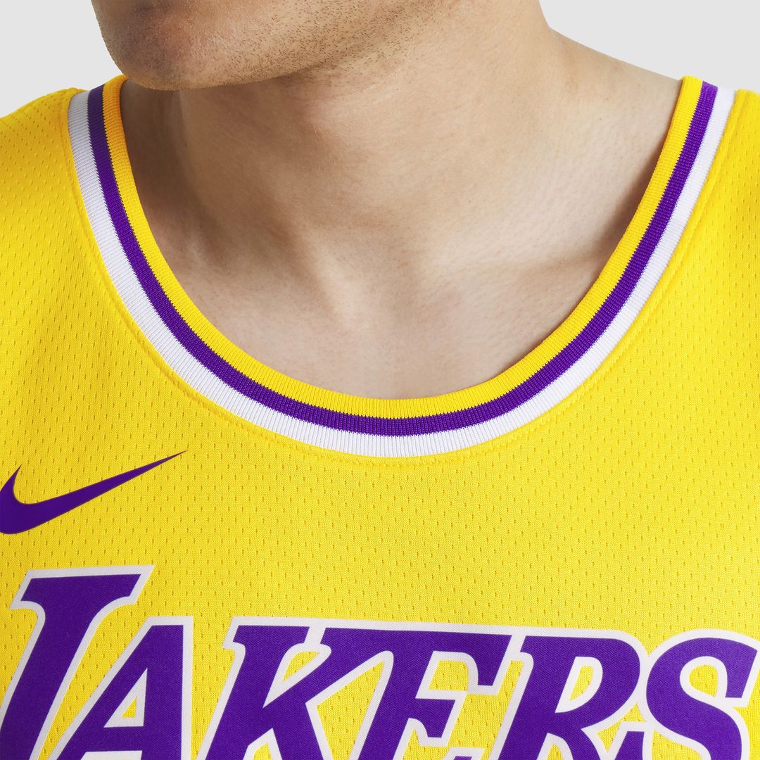Los Angeles Lakers LeBron James Nike Unisex Swingman Jersey - Icon Edition - Gold Team Jersey Sports Fan Apparel