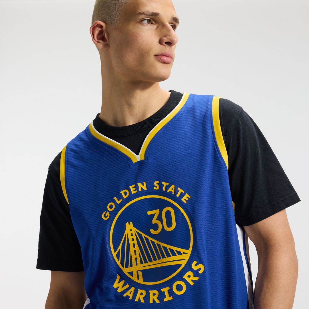 Golden State Warriors Stephen Curry Fanatics Fast Break Replica Jersey - Icon Edition - Royal Team Jersey Sports Fan Apparel