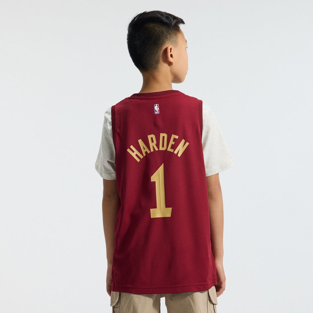 Cleveland Cavaliers James Harden Fanatics Youth Fast Break Replica Jersey - Icon Edition - Wine Team Jersey Sports Fan Apparel