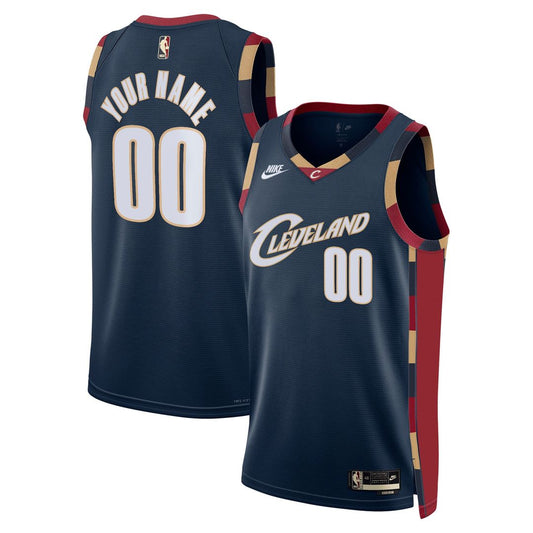 Cleveland Cavaliers Nike Unisex Swingman Custom Jersey - Classic Edition - Navy Team Jersey Sports Fan Apparel