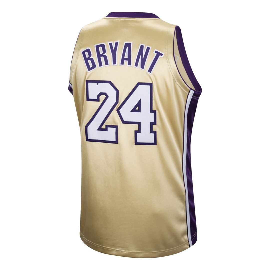 Los Angeles Lakers Kobe Bryant Mitchell & Ness Hall of Fame Class of 2020 #24 Authentic Hardwood Classics Jersey - Gold Team Jersey Sports Fan Apparel