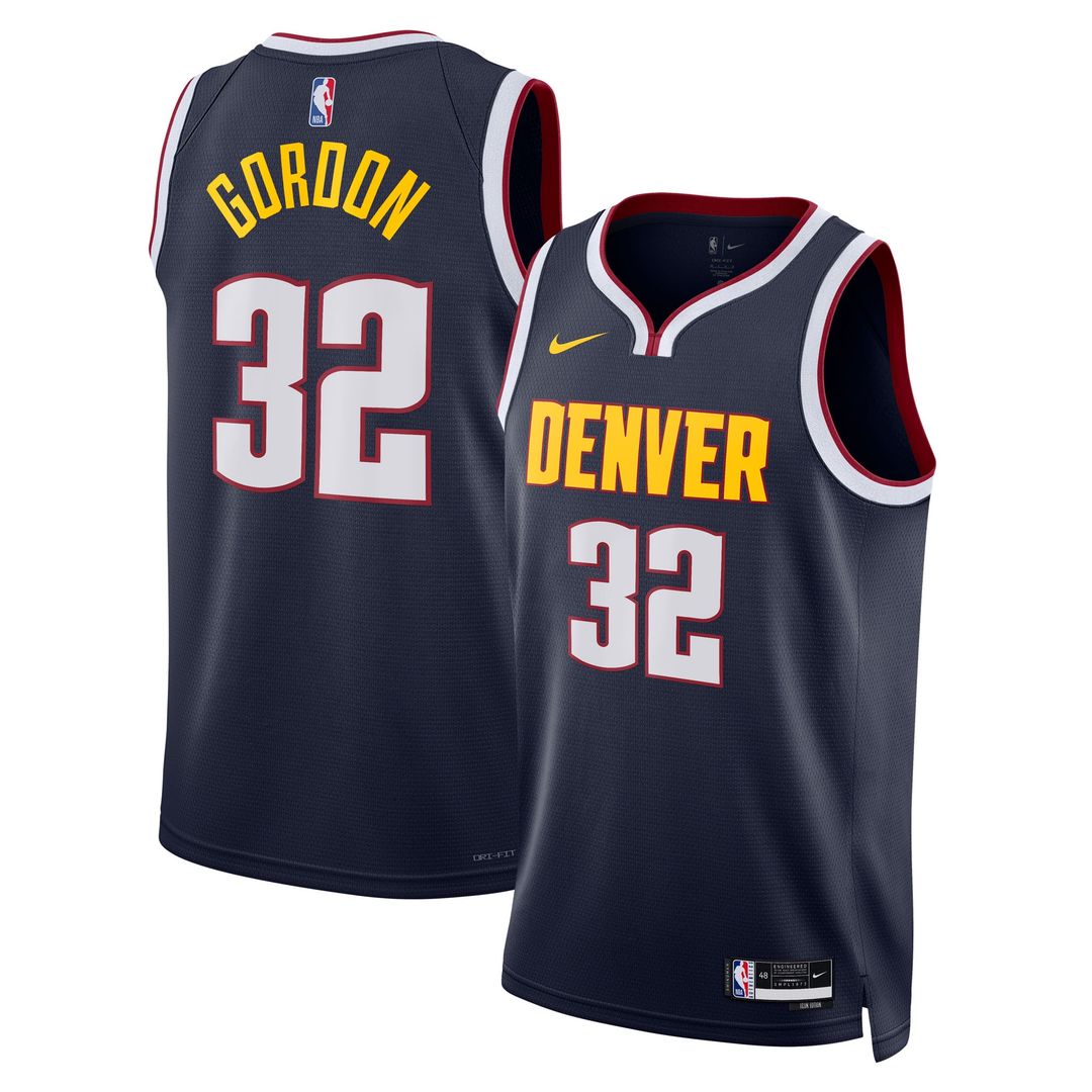 Denver Nuggets Aaron Gordon Nike Unisex Swingman Replica Jersey - Icon Edition - Navy Team Jersey Sports Fan Apparel