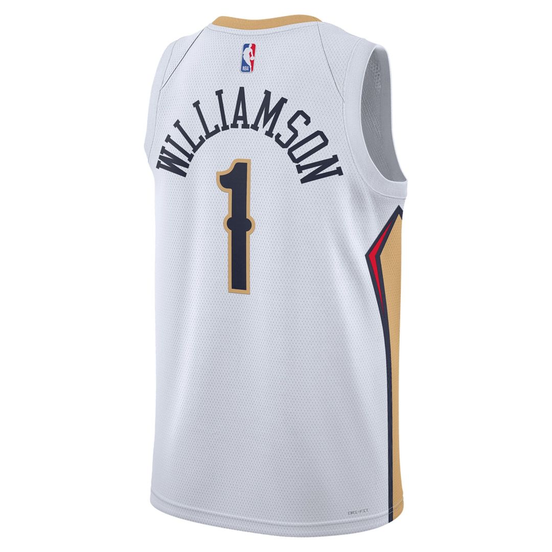 New Orleans Pelicans Zion Williamson Nike Unisex Swingman Jersey - Association Edition - White Team Jersey Sports Fan Apparel