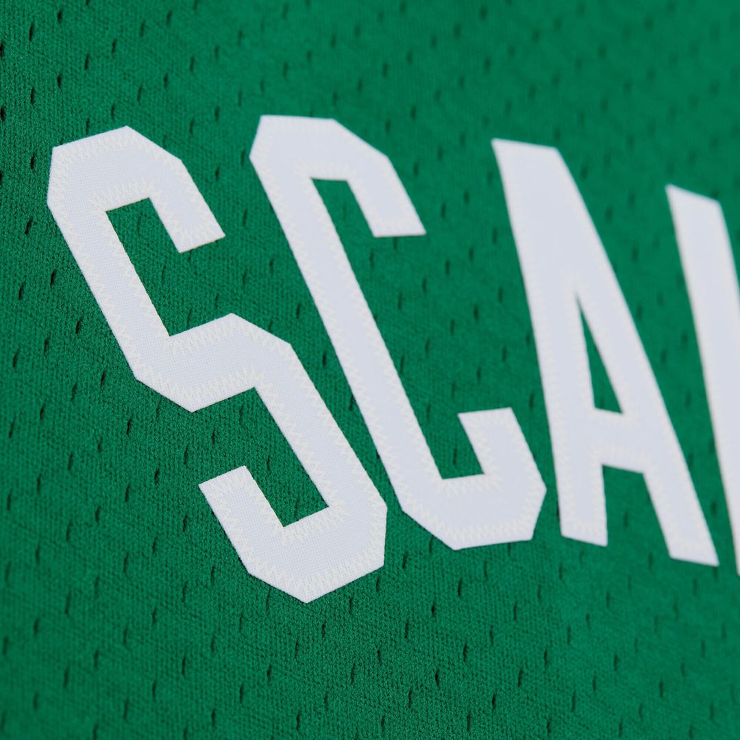Boston Celtics Brian Scalabrine Mitchell & Ness 2007/08 Hardwood Classics Swingman Jersey - Kelly Green Team Jersey Sports Fan Apparel