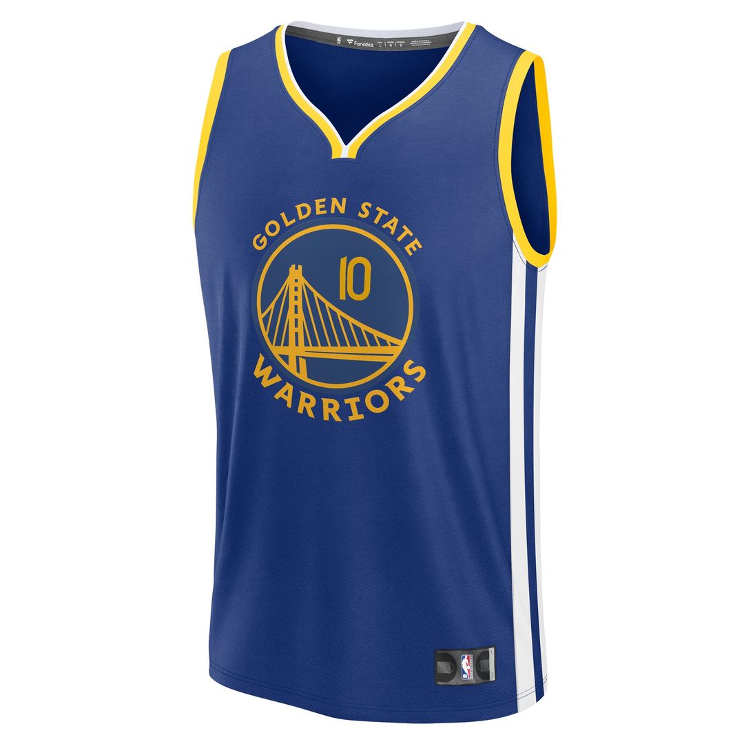 Golden State Warriors Jimmy Butler III Fanatics Youth Fast Break Replica Player Jersey - Icon Edition - Royal Team Jersey Sports Fan Apparel
