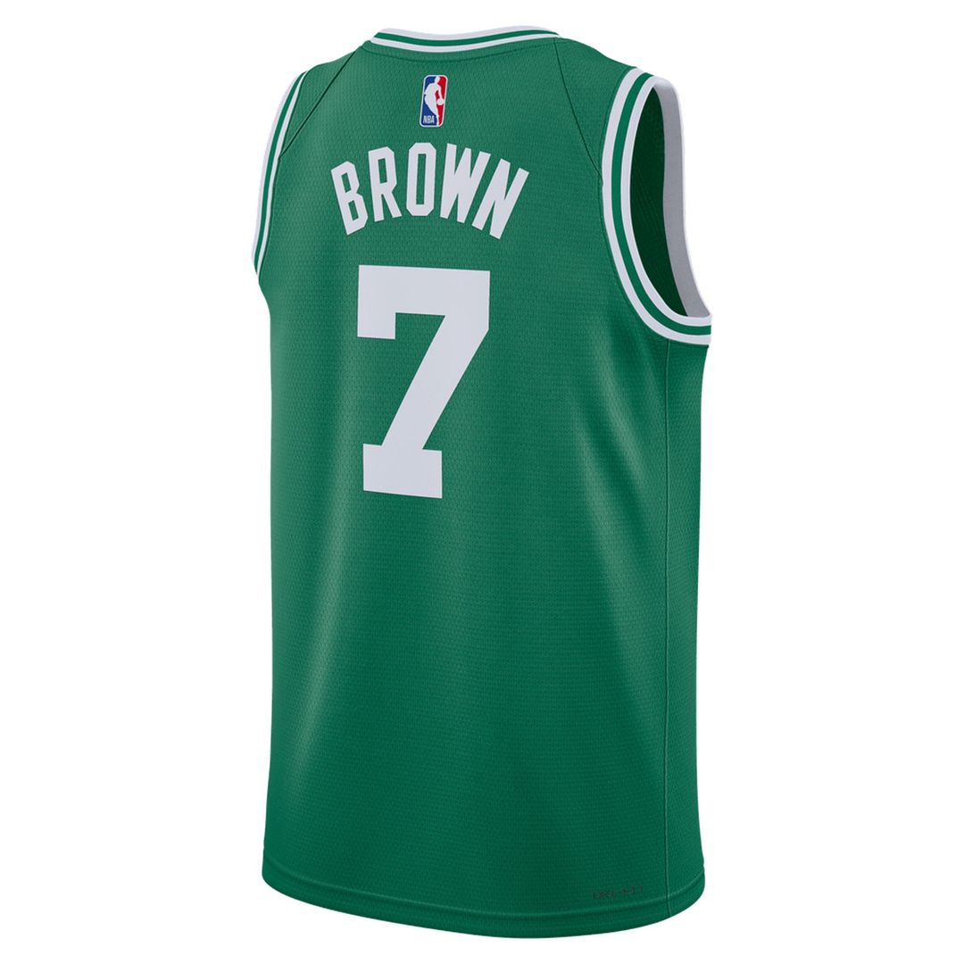 Boston Celtics Jaylen Brown Nike Unisex Swingman Jersey - Icon Edition - Kelly Green Team Jersey Sports Fan Apparel