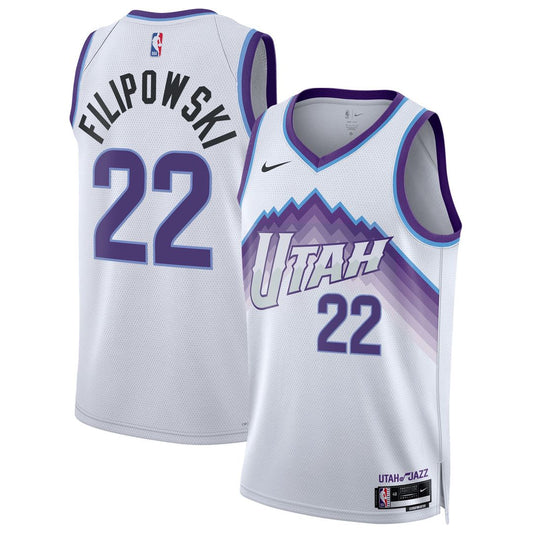 Utah Jazz Kyle Filipowski Nike Unisex Swingman Jersey - Association Edition - White Team Jersey Sports Fan Apparel