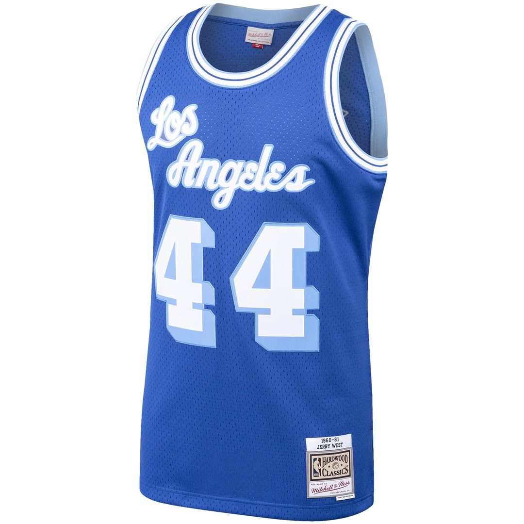 Los Angeles Lakers Jerry West Mitchell & Ness Hardwood Classics Swingman Jersey - Royal Team Jersey Sports Fan Apparel