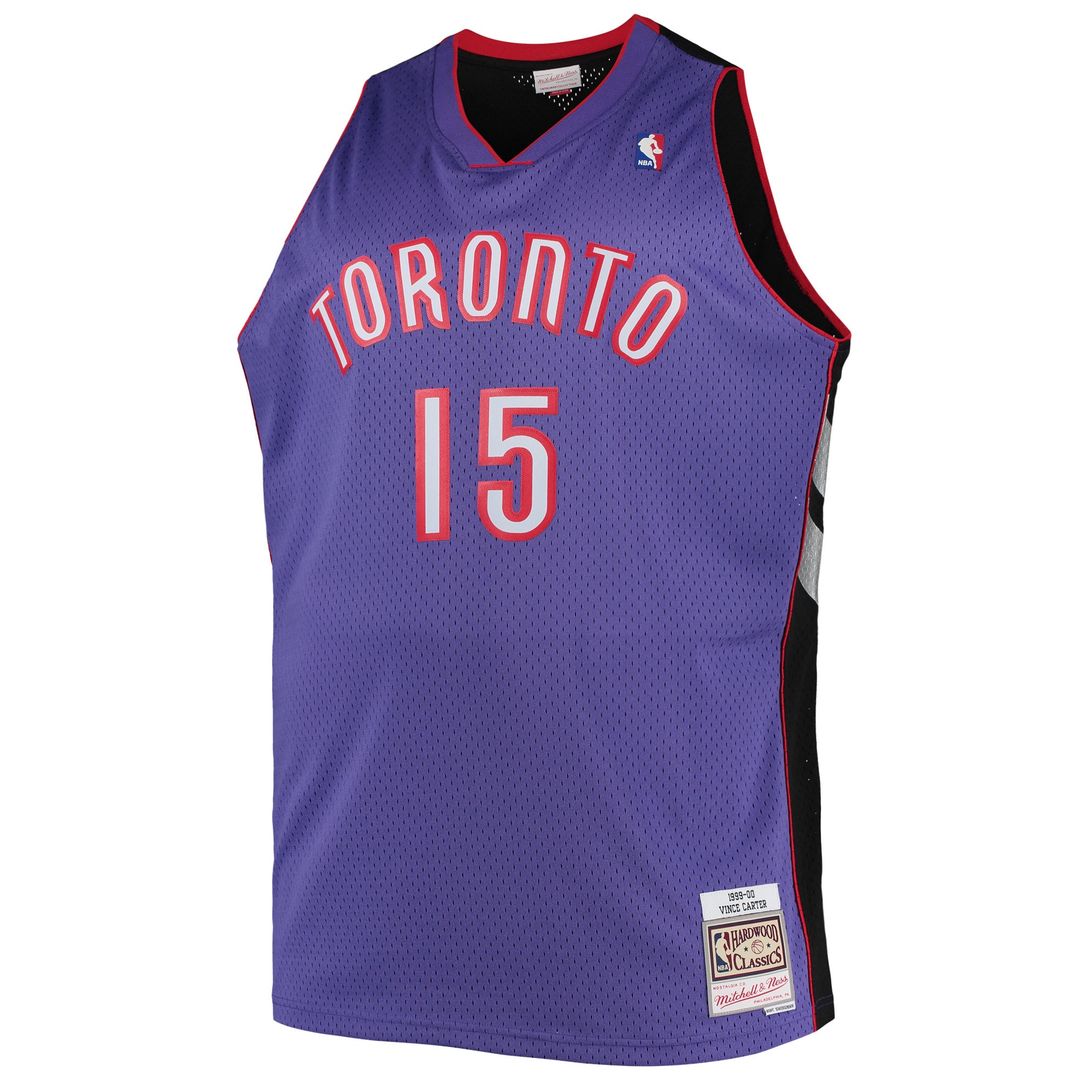 Toronto Raptors Vince Carter Mitchell & Ness Big & Tall 1999/00 Hardwood Classics Swingman Jersey - Purple Team Jersey Sports Fan Apparel