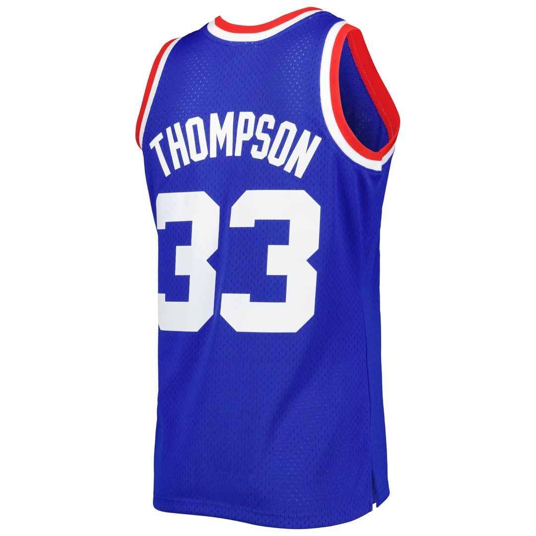 Denver Nuggets David Thompson Mitchell & Ness Hardwood Classics 1975/76 Swingman Jersey - Royal Team Jersey Sports Fan Apparel