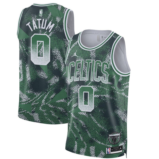 Boston Celtics Jayson Tatum Nike Unisex 2025 Select Series Swingman Player Jersey - Green Team Jersey Sports Fan Apparel