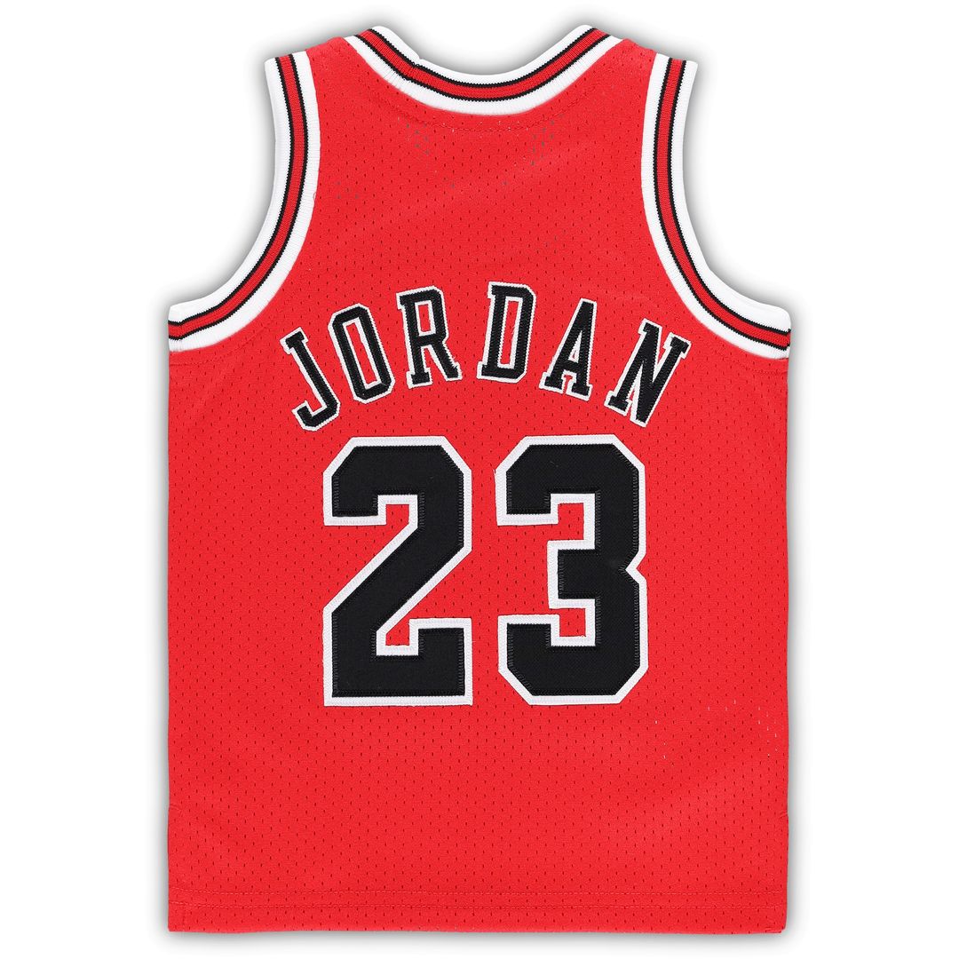 Chicago Bulls Michael Jordan Mitchell & Ness Infant 1985/86 Hardwood Classics Authentic Jersey - Red Team Jersey Sports Fan Apparel