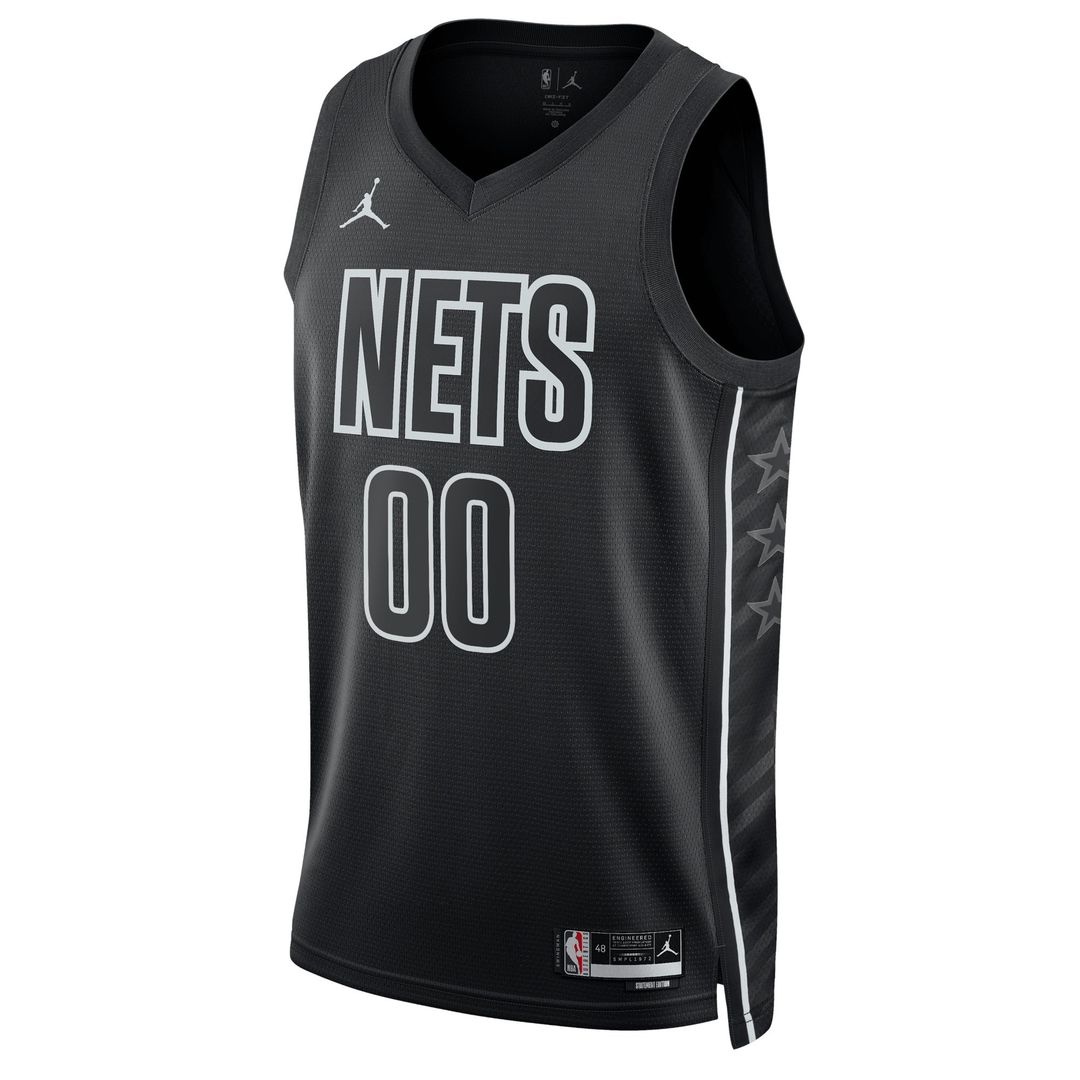 Brooklyn Nets Jordan Brand Unisex 2022/23 Swingman Custom Jersey - Statement Edition - Black Team Jersey Sports Fan Apparel