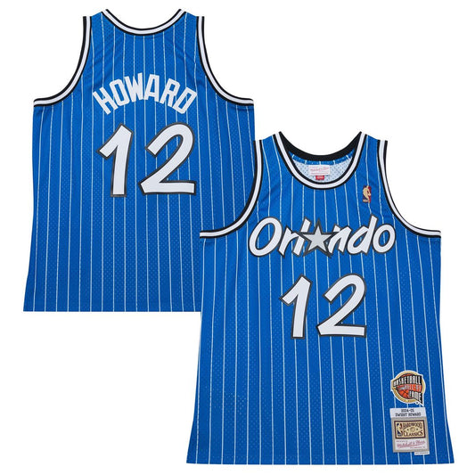 Orlando Magic Dwight Howard 2004/05 Hardwood Classics Hall of Fame Swingman Jersey - Blue Team Jersey Sports Fan Apparel