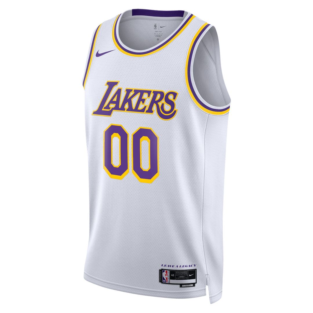 Los Angeles Lakers Nike Unisex Swingman Custom Jersey Gold - Icon Edition Team Jersey Sports Fan Apparel