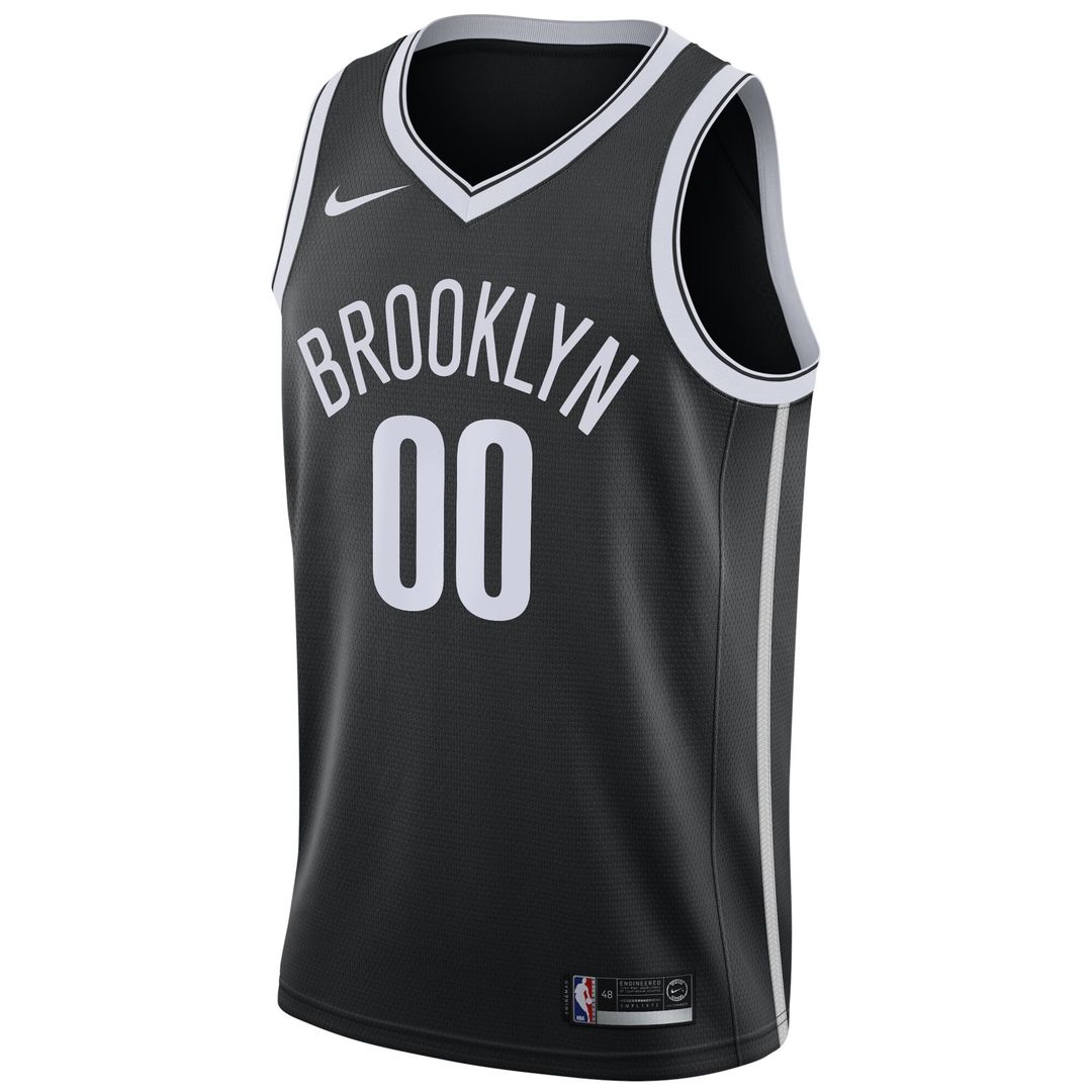 Brooklyn Nets Nike Swingman Custom Jersey Black - Icon Edition Team Jersey Sports Fan Apparel