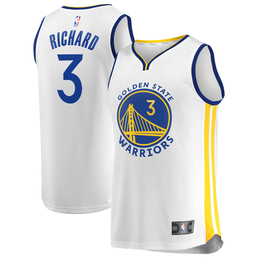Golden State Warriors Will Richard Fanatics Fast Break Replica Jersey - White - Association Edition Team Jersey Sports Fan Apparel