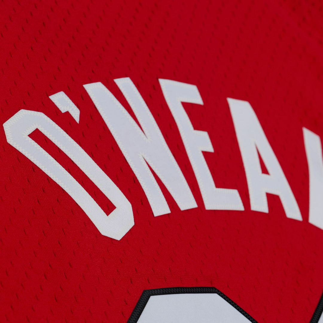 Miami Heat Shaquille O'Neal Mitchell & Ness 2005 - 06 Swingman Jersey - Red Team Jersey Sports Fan Apparel