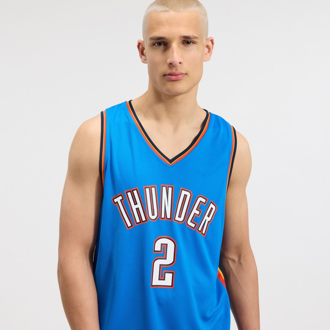 Oklahoma City Thunder Shai Gilgeous - Alexander Fanatics Fast Break Replica Player Jersey - Icon Edition - Blue Team Jersey Sports Fan Apparel