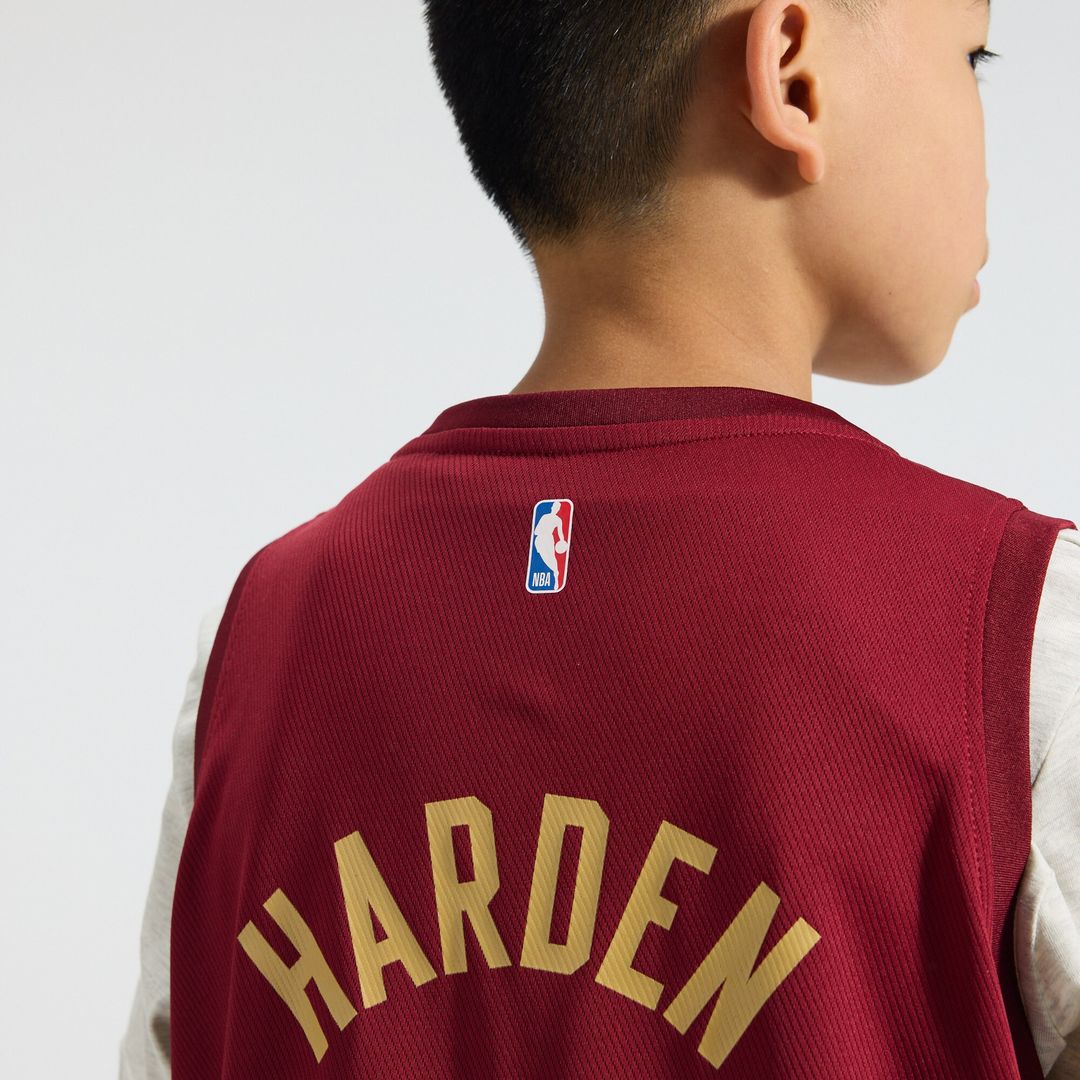 Cleveland Cavaliers James Harden Fanatics Youth Fast Break Replica Jersey - Icon Edition - Wine Team Jersey Sports Fan Apparel