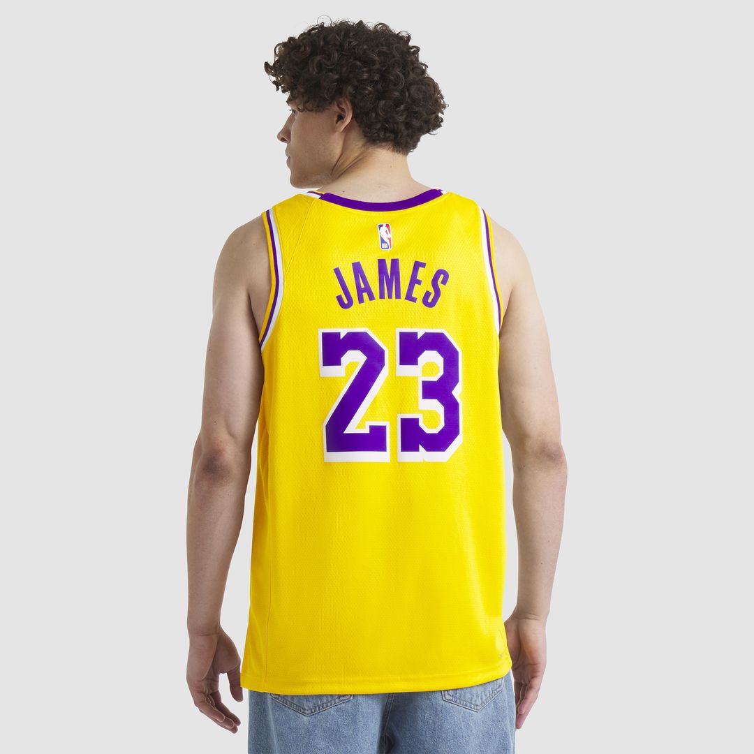 Los Angeles Lakers LeBron James Nike Unisex Swingman Jersey - Icon Edition - Gold Team Jersey Sports Fan Apparel